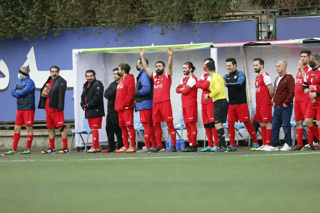 گزارش تصویری/ هنرمندان استقلال یک - هنرمندان پرسپولیس یک (سری دوم)