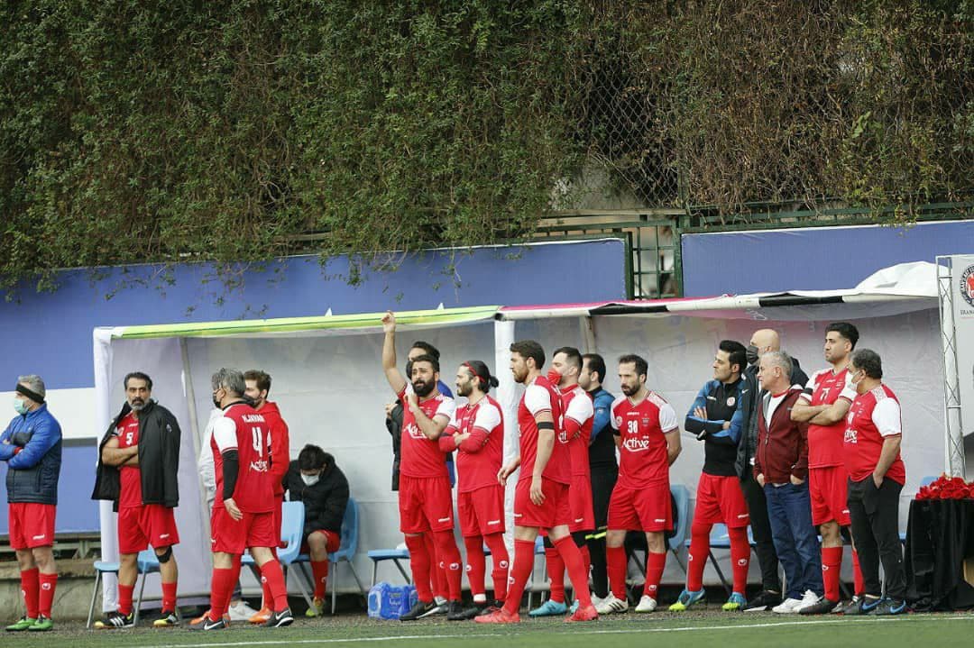 گزارش تصویری/ هنرمندان استقلال یک - هنرمندان پرسپولیس یک (سری دوم)