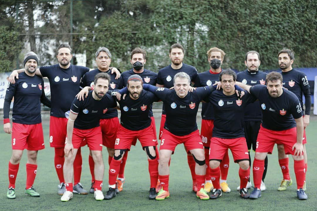 گزارش تصویری/ هنرمندان استقلال یک - هنرمندان پرسپولیس یک (سری دوم)