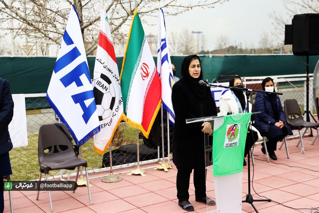 گزارش تصویری/ مراسم روز جهانی فوتبال بانوان، 17 اسفند 1400