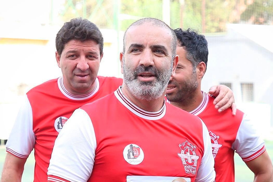 تمرین پیشکسوتان پرسپولیس/ رونمایی از ظاهر جدید رهبریفرد و محرمی