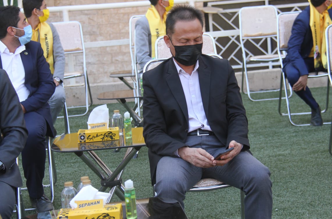 گزارش تصویری/ مراسم معارفه بازیکنان و کادرفنی سپاهان