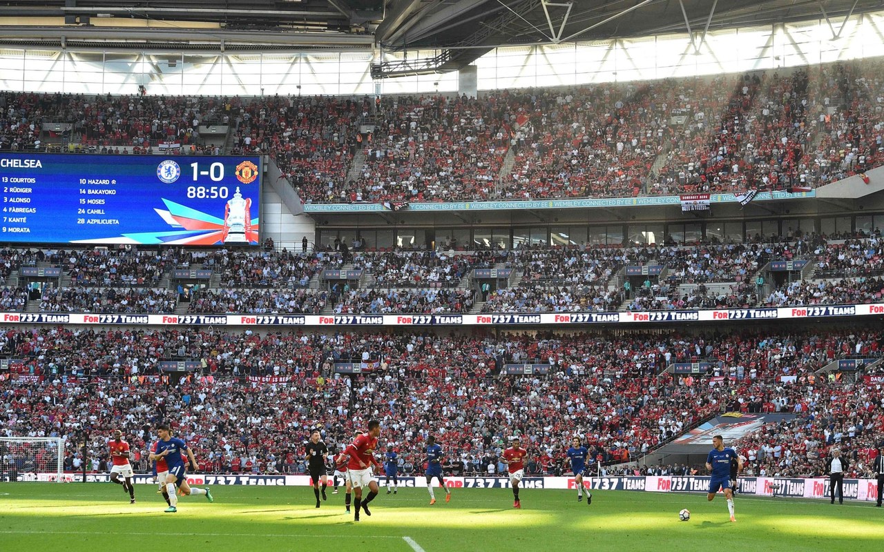 چلسی 1-0 منچستریونایتد؛ پنالتیِ هازارد آبی ها را قهرمان جام حذفی کرد