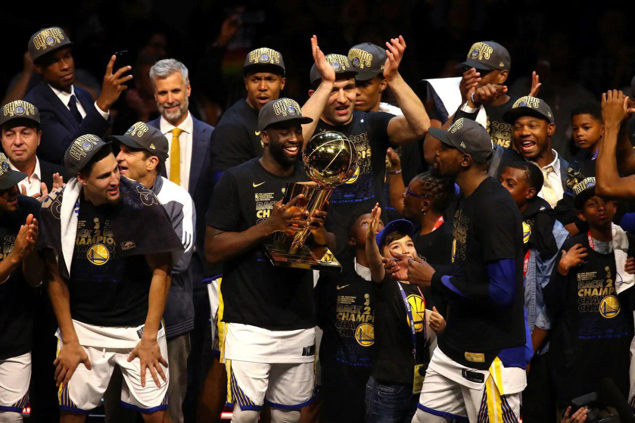 قدرت نمایی گلدن استیت با ششمین قهرمانی در NBA