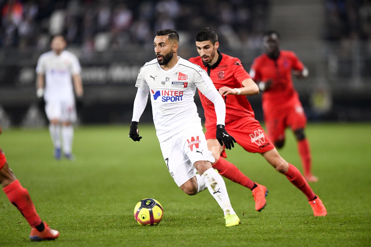 خلاصه بازی آمیان 1-0 نیس