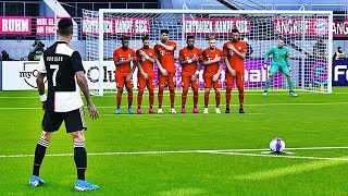 منتخب ضربات کاشته در بازی Pes 2020