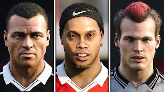 چهره تمام اسطوره ها در بازی Pes 2020