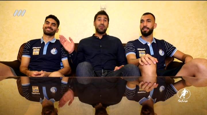 مصاحبه جالب هاشم بیگ زاده با بازیکنان استقلال پیش از دربی 90