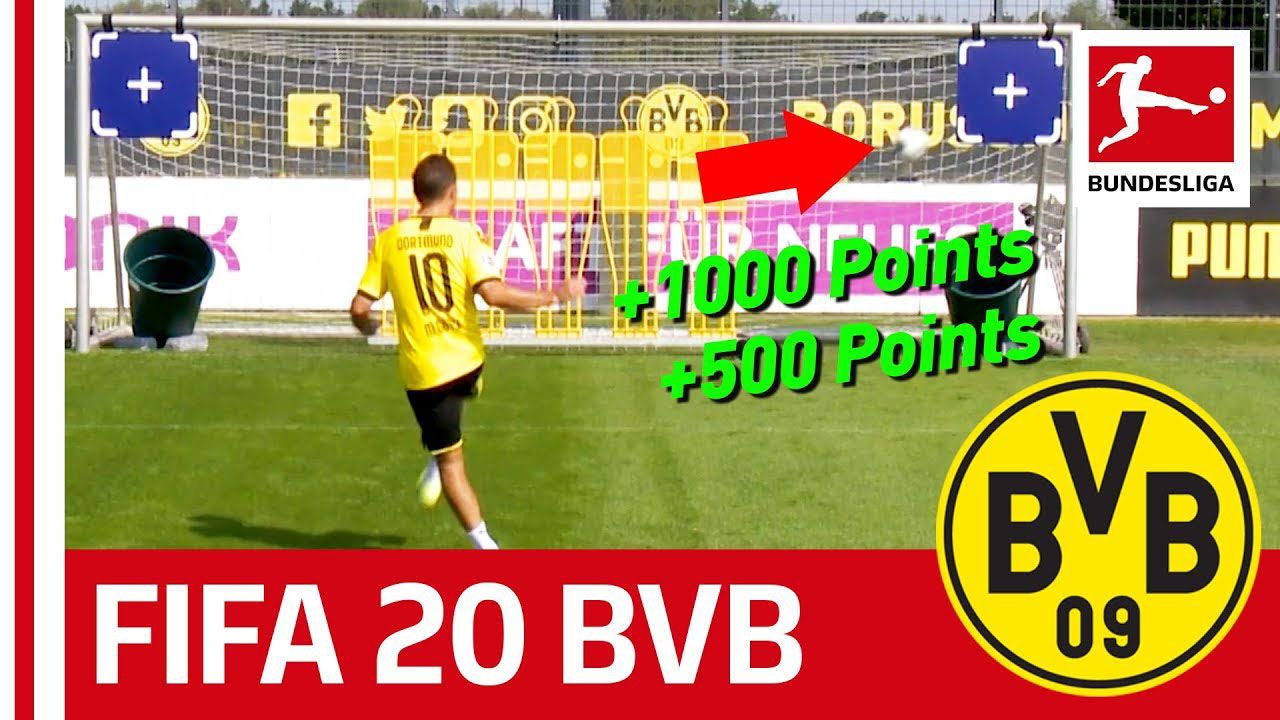 بازیکنان بوروسیا دورتموند و چالش بوندسلیگای FIFA20