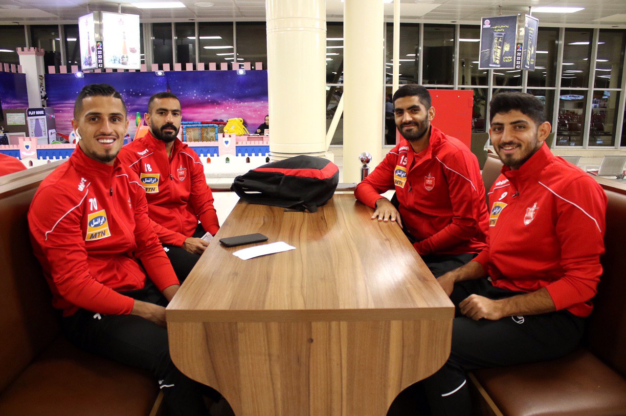پرسپولیسی ها وارد بوشهر شدند
