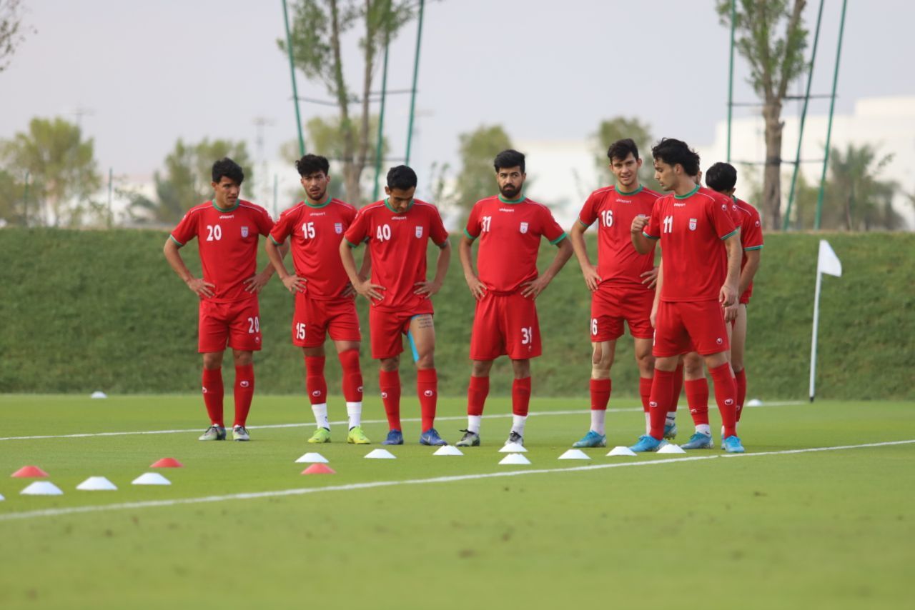 آخرين تمرين تيم اميد برگزار شد