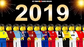 شبیه سازی اتفاقات مهم فوتبال در سال 2019 با عروسک لگو