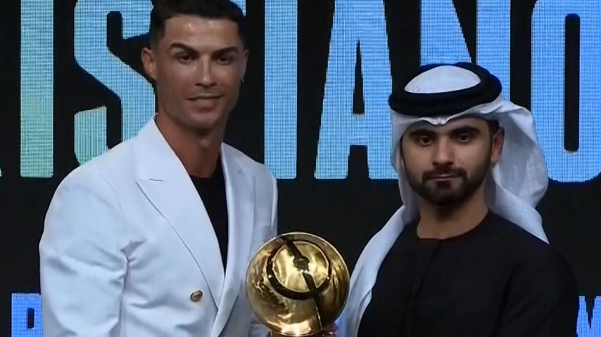 گلوب ساکر 2019: کریستیانو رونالدو بهترین بازیکن سال 2019
