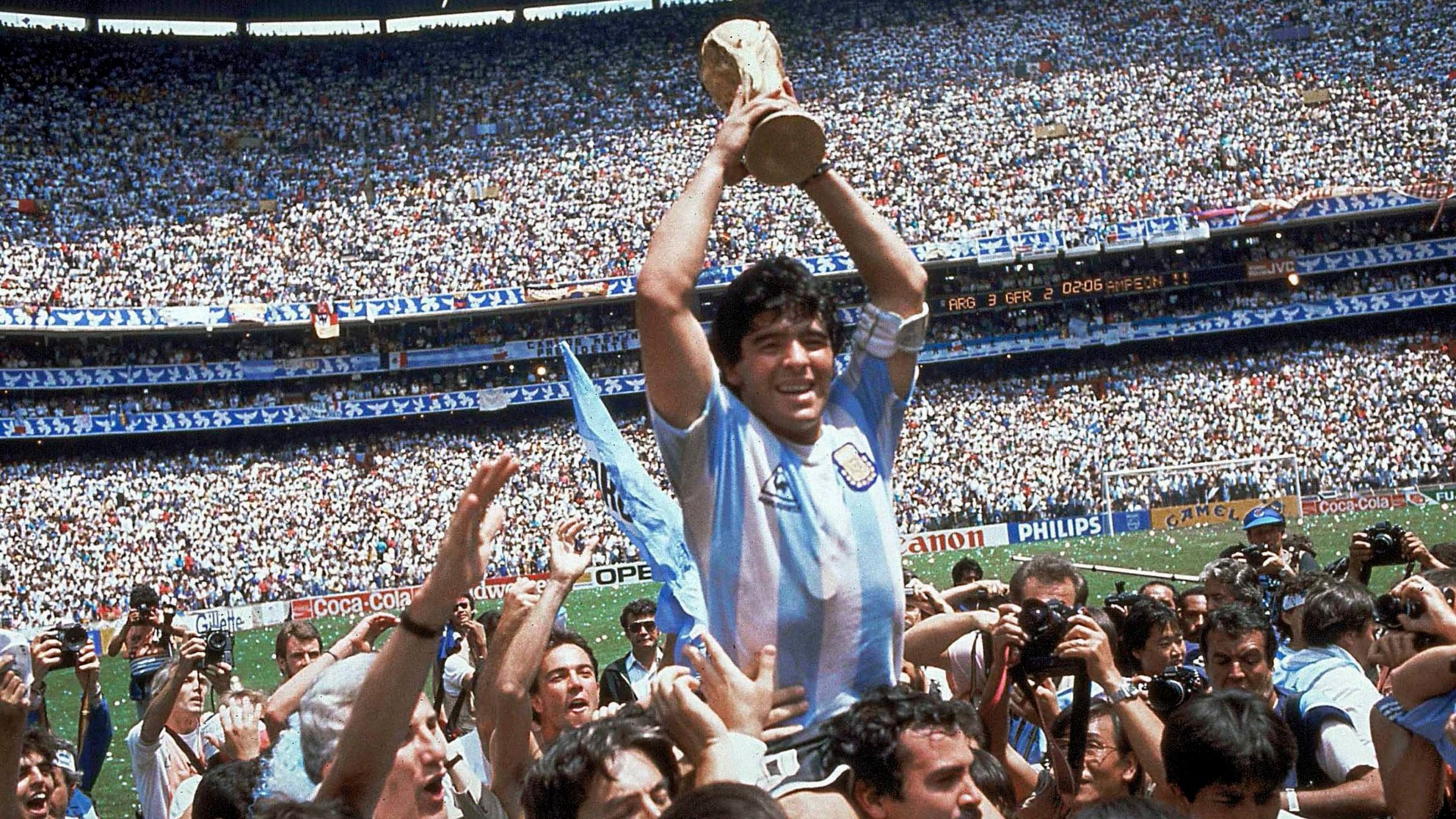 فینال سیزدهمین دوره جام جهانی 1986: آرژانتین 3-2 آلمان غربی