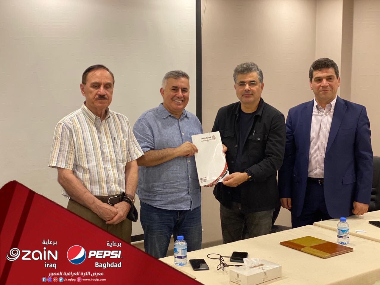 کاتانچ رسما با تیم ملی عراق تمدید کرد + عکس