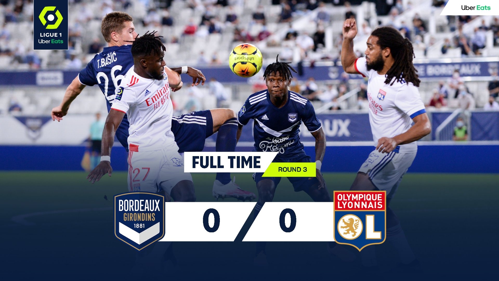 خلاصه بازی بوردو 0-0 لیون