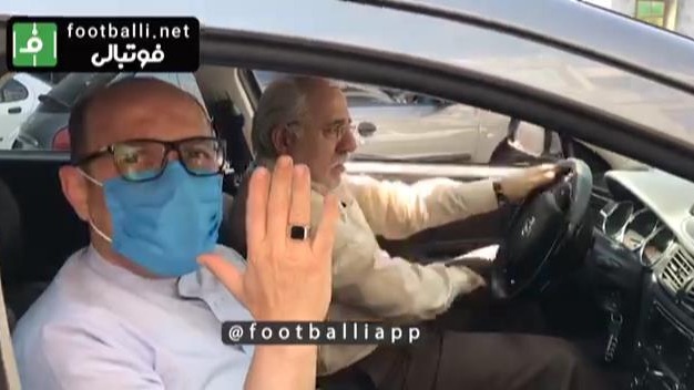 اختصاصی/ احمد سعادتمند بدون مصاحبه با خبرنگاران باشگاه استقلال را ترک کرد