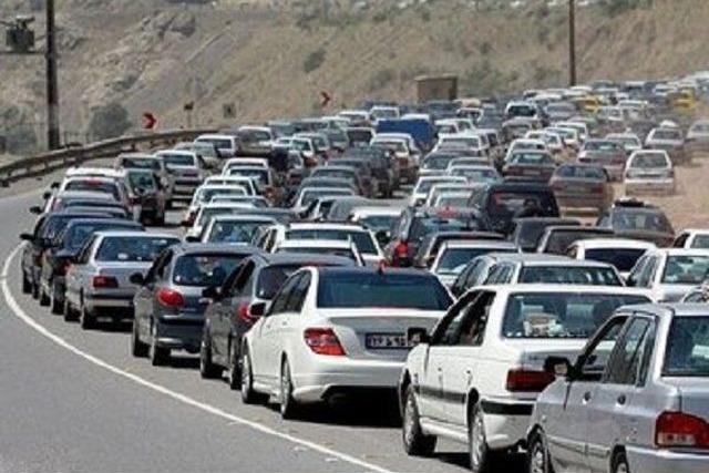 اعمال محدودیت های تردد در ورودی و خروجی جاده چالوس