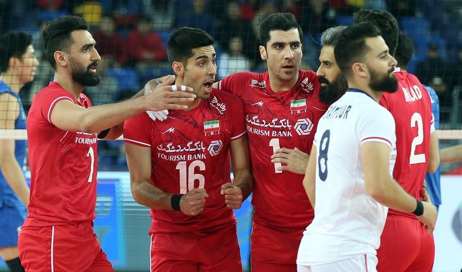 والیبال انتخابی المپیک: ایران 3-0 چین (فینال)