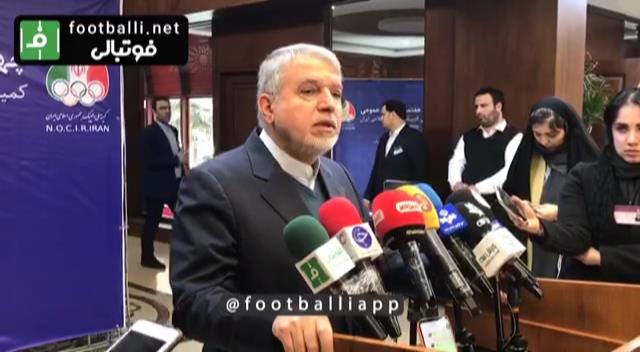 صالحی امیری: درباره رویارویی با ورزشکاران رژیم صهیونیستی هیچ توافقی نشده است