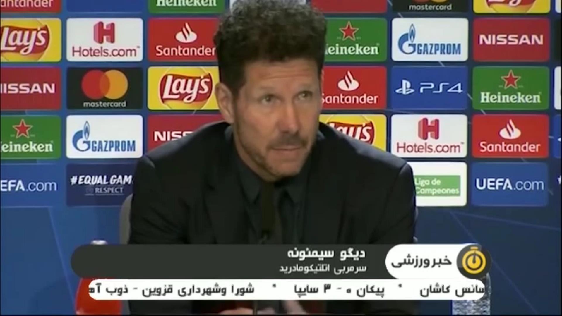 حواشی بازی اتلتیکومادرید 1-0 لیورپول