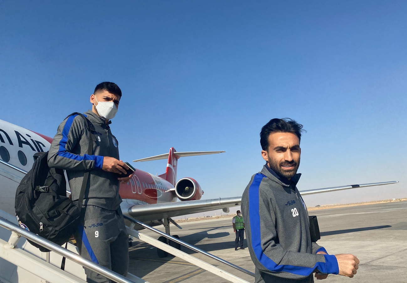 گزارش تصویری/ سفر استقلال به اصفهان، 24 بهمن 99