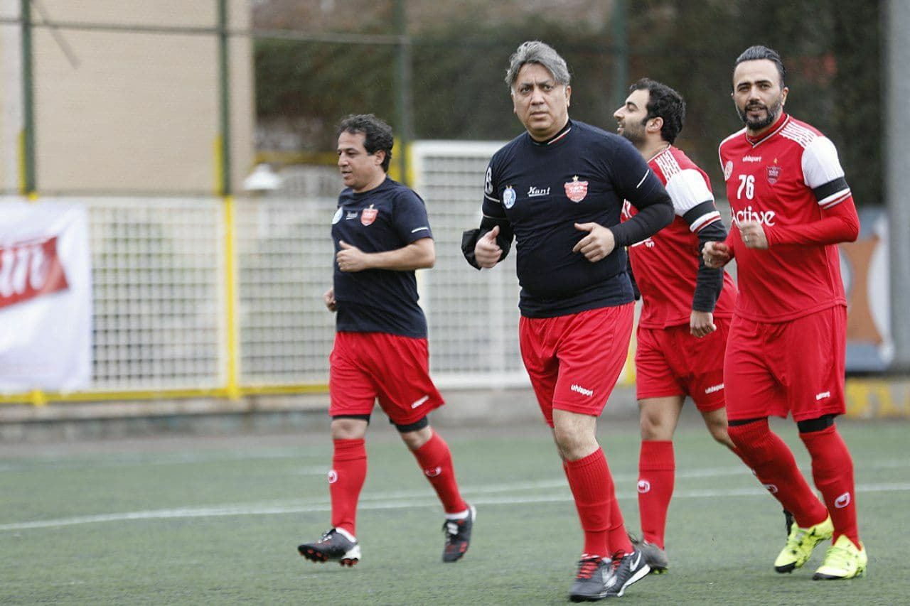 گزارش تصویری/ هنرمندان استقلال یک - هنرمندان پرسپولیس یک (سری دوم)