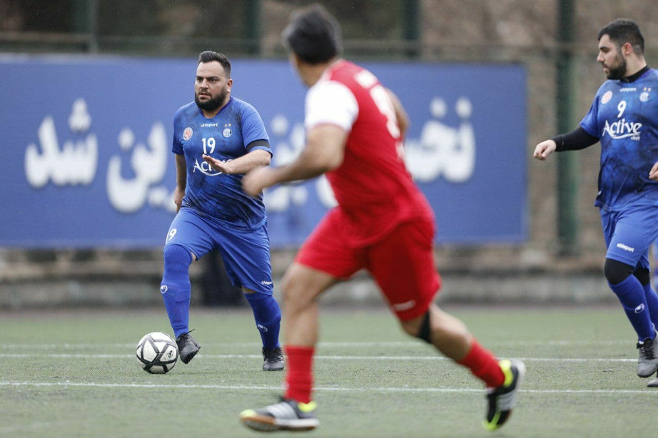 گزارش تصویری/ هنرمندان استقلال یک - هنرمندان پرسپولیس یک (سری دوم)