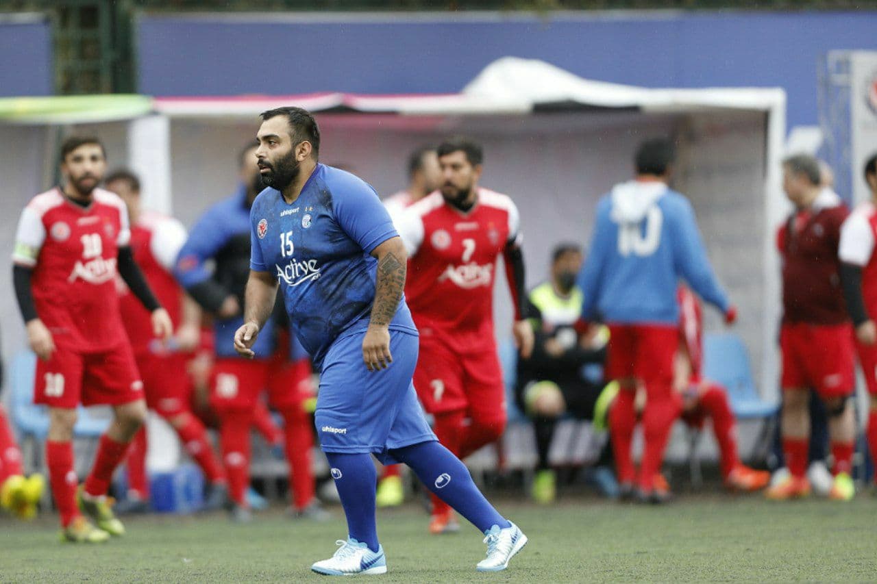 گزارش تصویری/ هنرمندان استقلال یک - هنرمندان پرسپولیس یک (سری دوم)