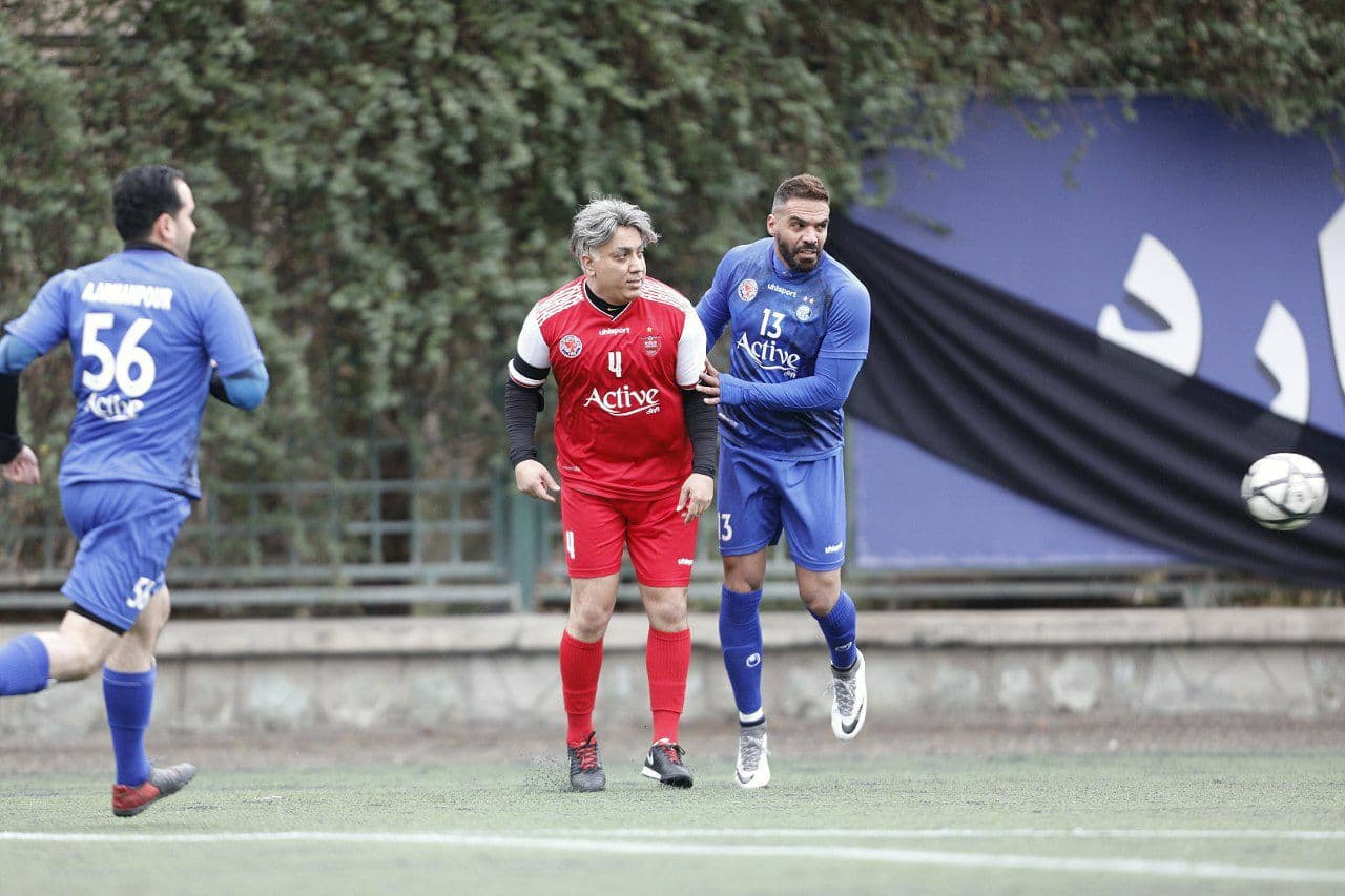 گزارش تصویری/ هنرمندان استقلال یک - هنرمندان پرسپولیس یک (سری دوم)