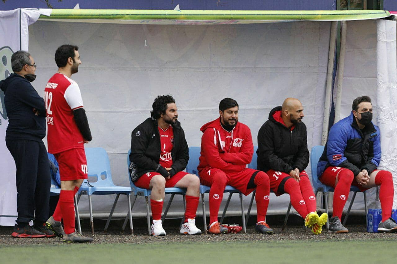 گزارش تصویری/ هنرمندان استقلال یک - هنرمندان پرسپولیس یک (سری دوم)