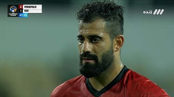 پنالتی از دست رفته پرسپولیس توسط کنعانی زادگان