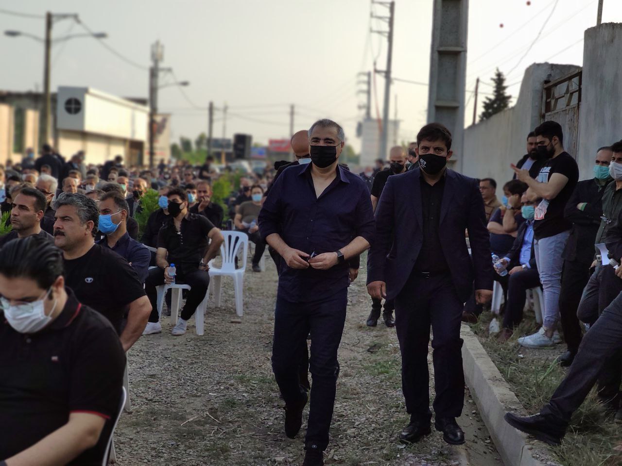 گزارش تصویری/ مراسم چهلم زنده یاد نادر دست‌نشان