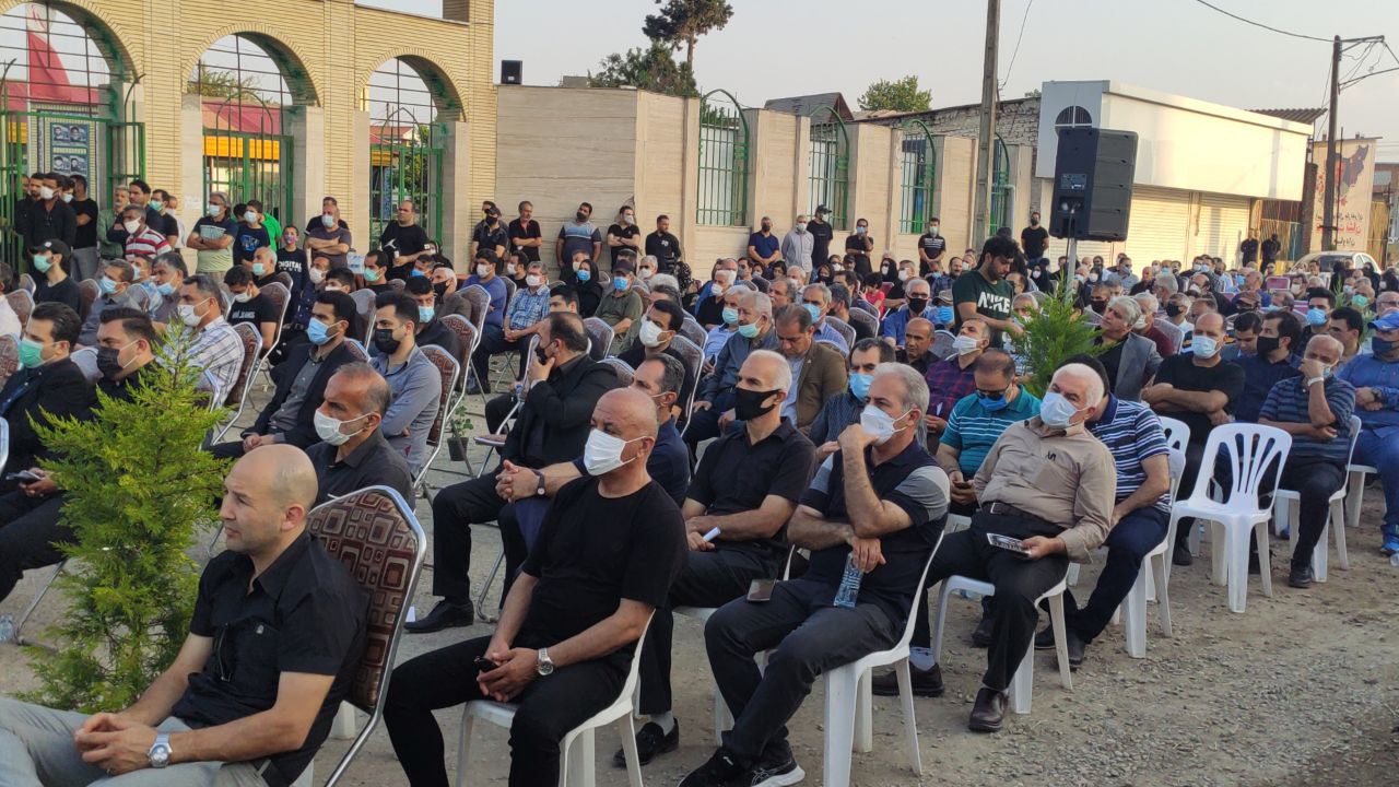 گزارش تصویری/ مراسم چهلم زنده یاد نادر دست‌نشان