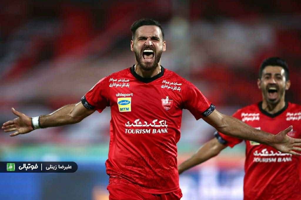 ضربه احمد نور، تضمین صدرنشینی پرسپولیس