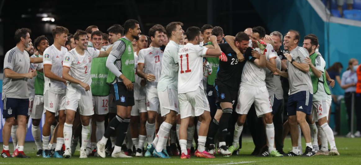 گزارش تصویری/ اسپانیا 1(3)-(1)1 سوئیس (مرحله یک چهارم نهایی یورو 2020)
