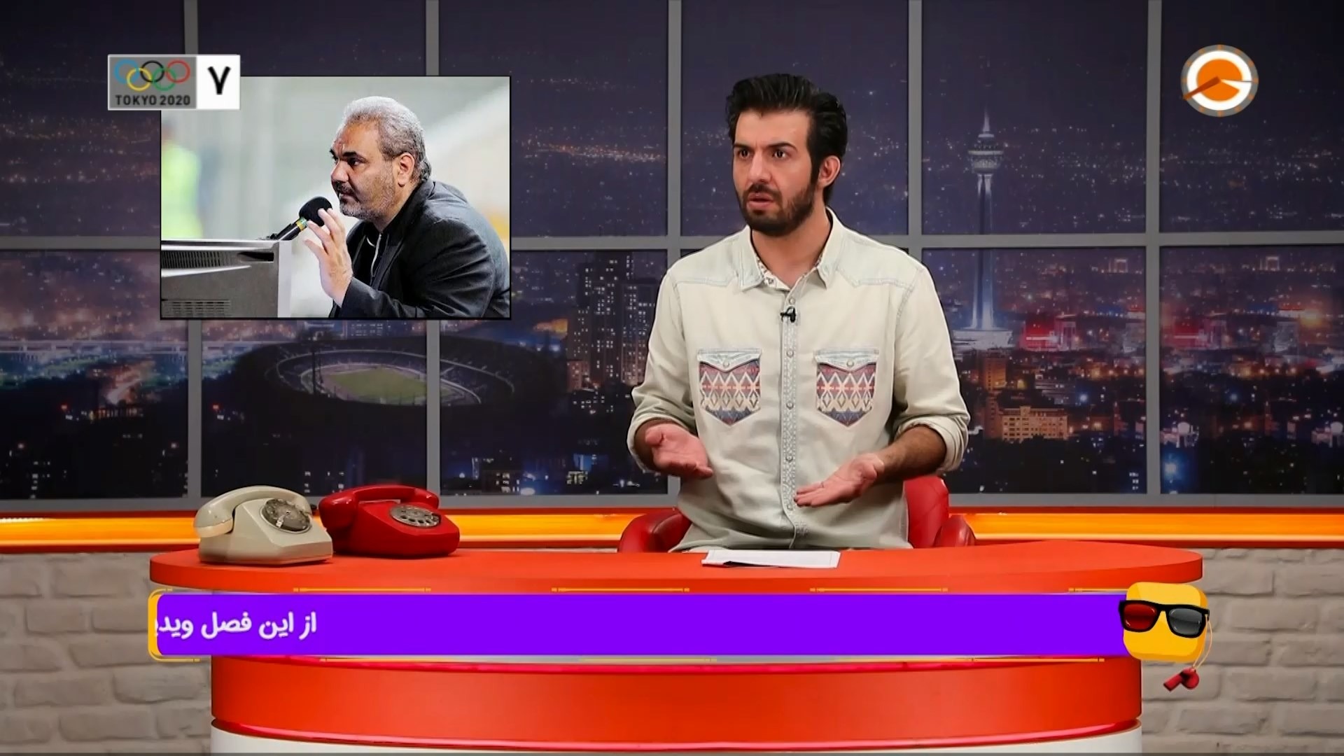 طنز ویدیو چک/ سوتی های معمولی جواد خیابانی در گزارش بازی استقلال