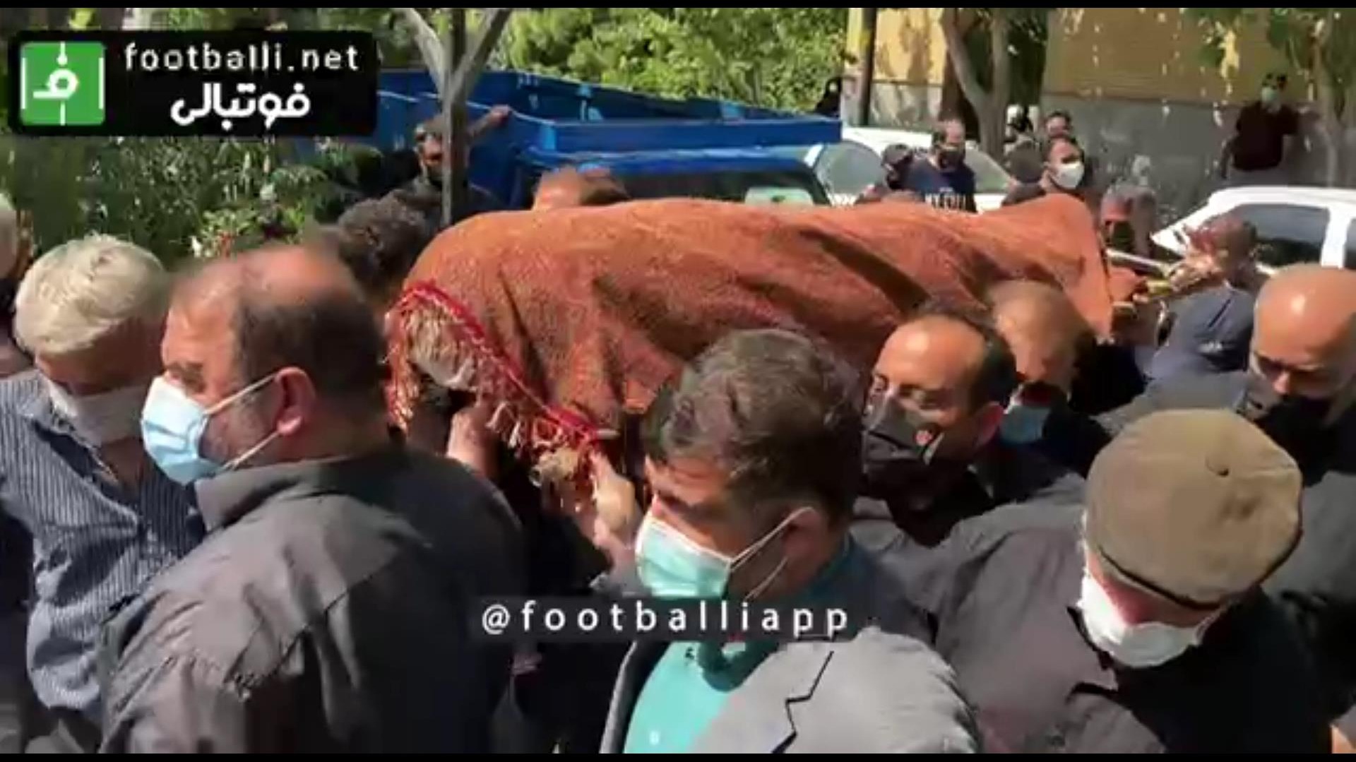 اختصاصی/ مراسم تشییع پیکر عباس انصاری‌فرد مدیرعامل اسبق پرسپولیس