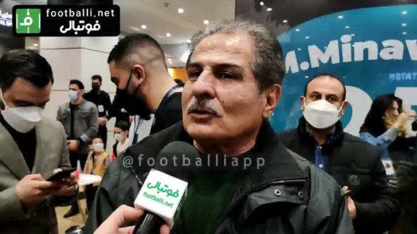 اختصاصی/ صحبت‌های محمد پنجعلی در حاشيه مراسم یادبود زنده یاد مهرداد میناوند