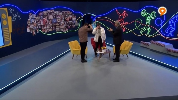 احترام نظامی جواد خیابانی به سرهنگ علیفر