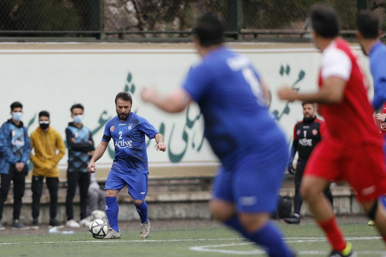 گزارش تصویری/ هنرمندان استقلال یک - هنرمندان پرسپولیس یک (سری دوم)