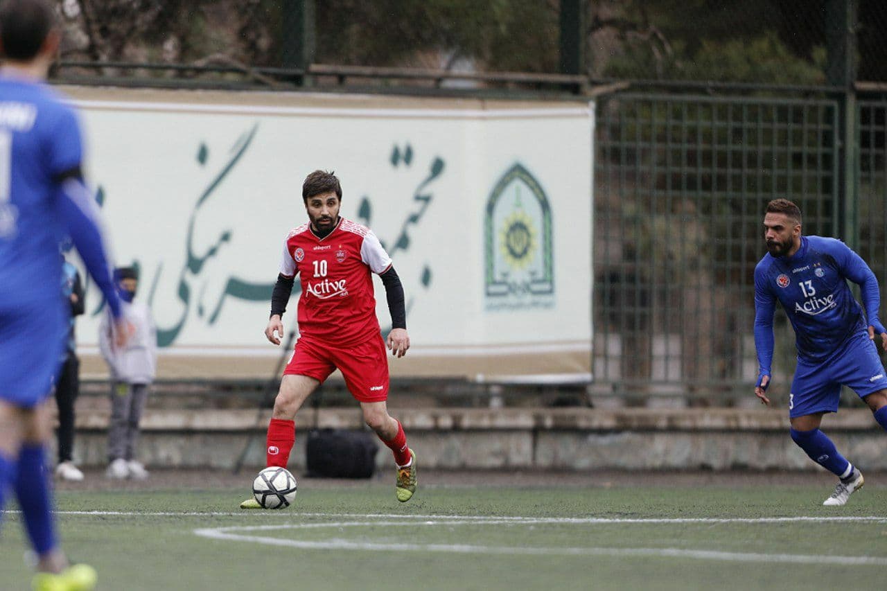 گزارش تصویری/ هنرمندان استقلال یک - هنرمندان پرسپولیس یک (سری دوم)