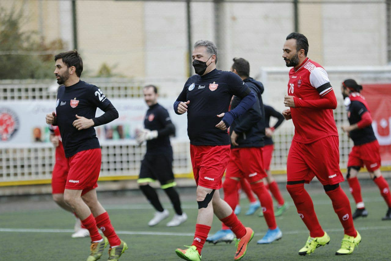 گزارش تصویری/ هنرمندان استقلال یک - هنرمندان پرسپولیس یک (سری دوم)