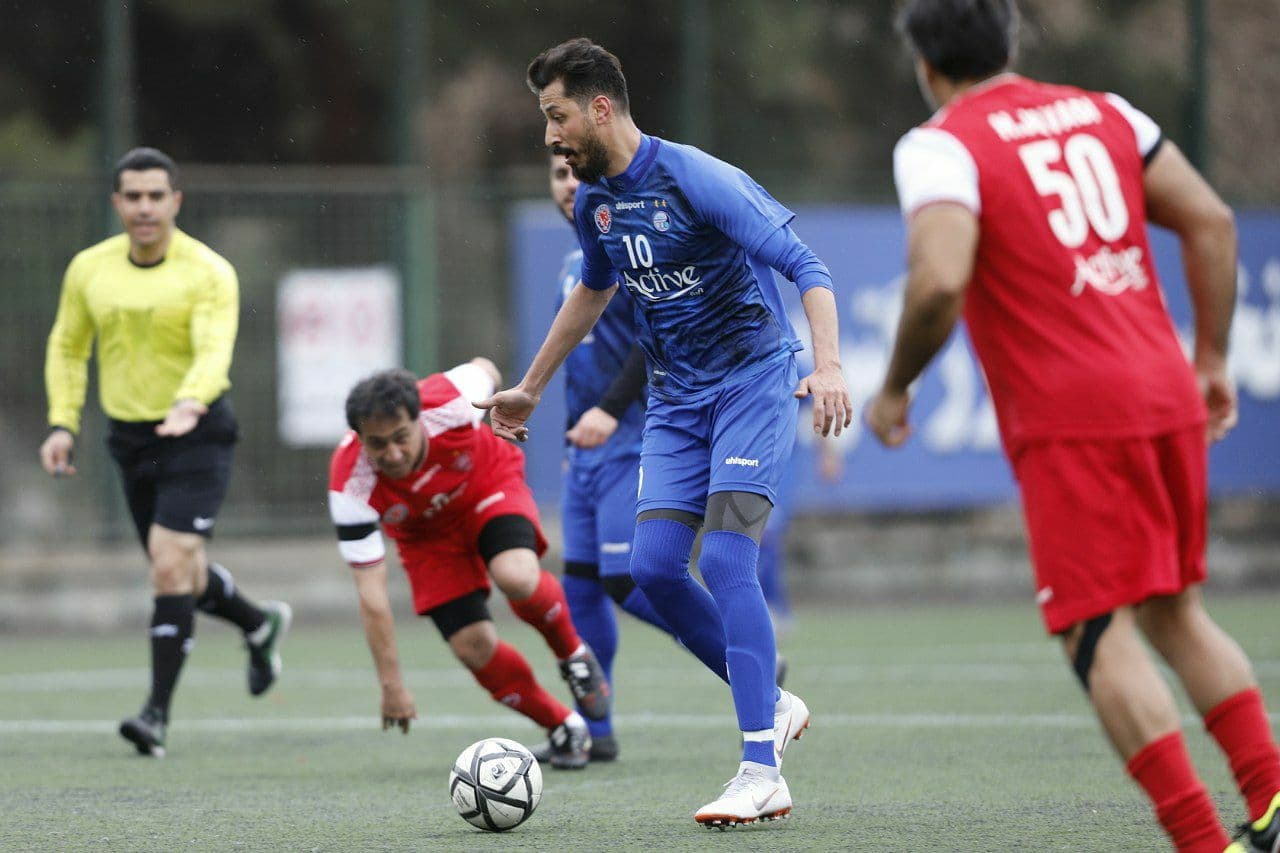 گزارش تصویری/ هنرمندان استقلال یک - هنرمندان پرسپولیس یک (سری دوم)