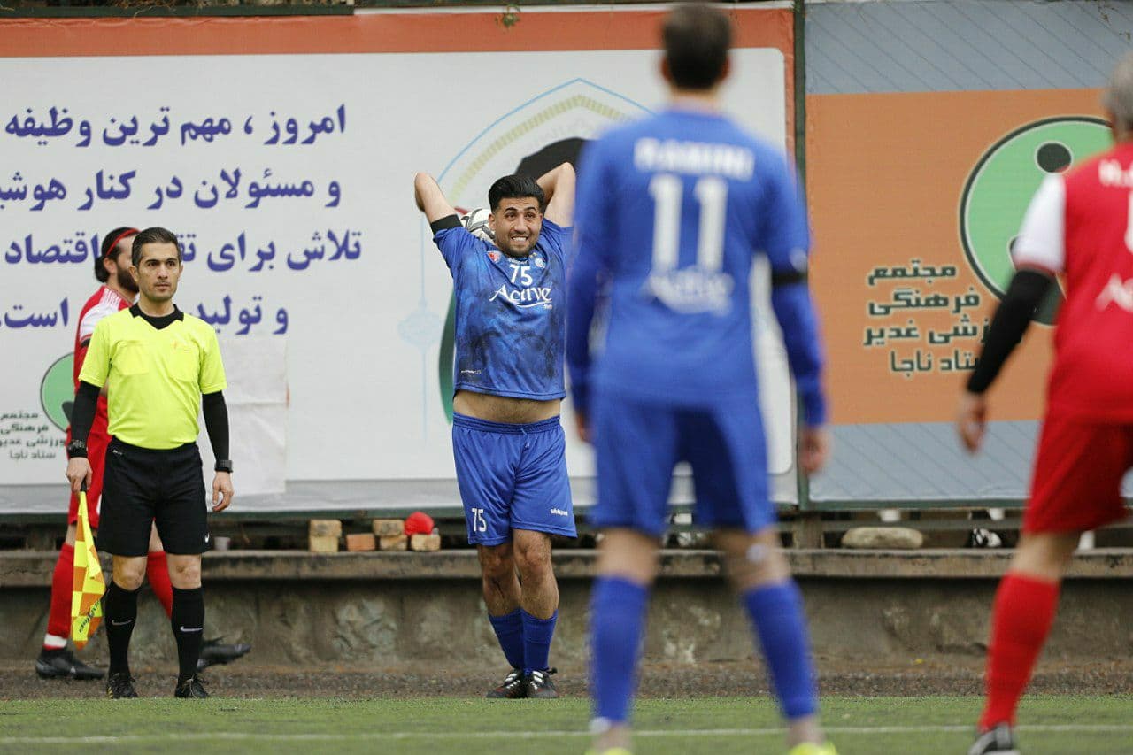 گزارش تصویری/ هنرمندان استقلال یک - هنرمندان پرسپولیس یک (سری دوم)