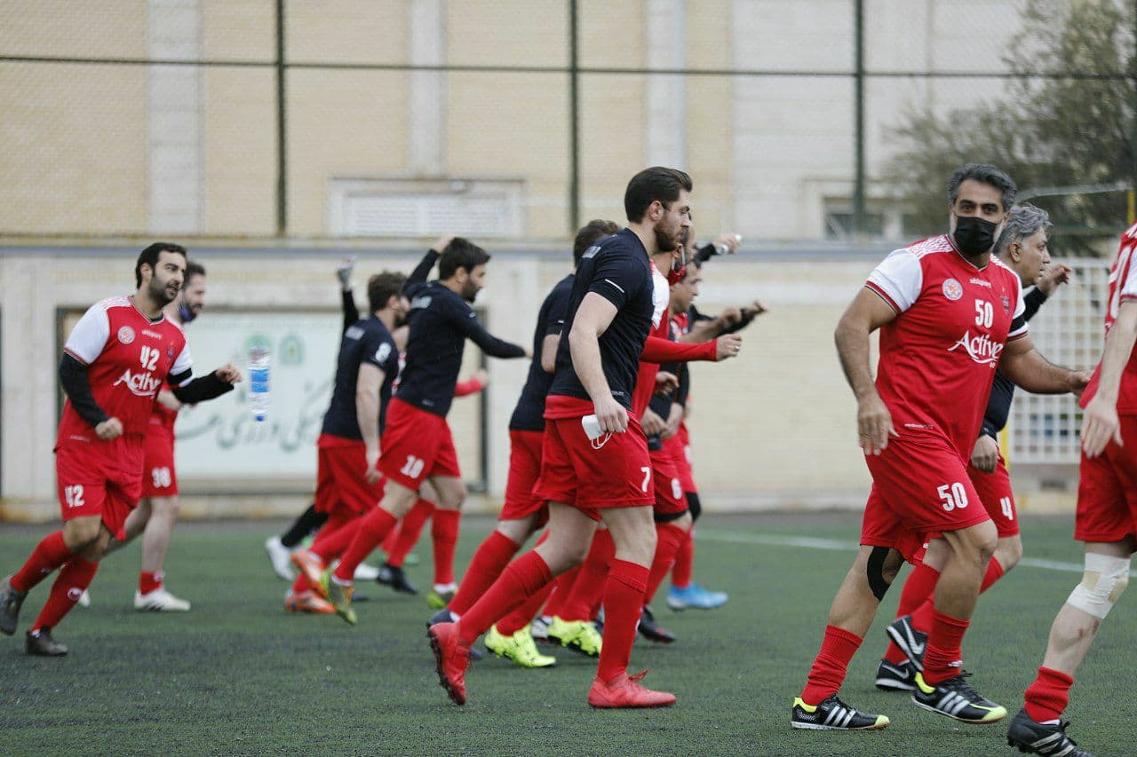گزارش تصویری/ هنرمندان استقلال یک - هنرمندان پرسپولیس یک (سری دوم)