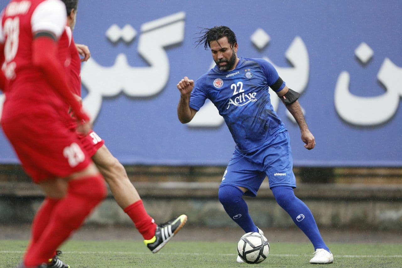 گزارش تصویری/ هنرمندان استقلال یک - هنرمندان پرسپولیس یک (سری دوم)