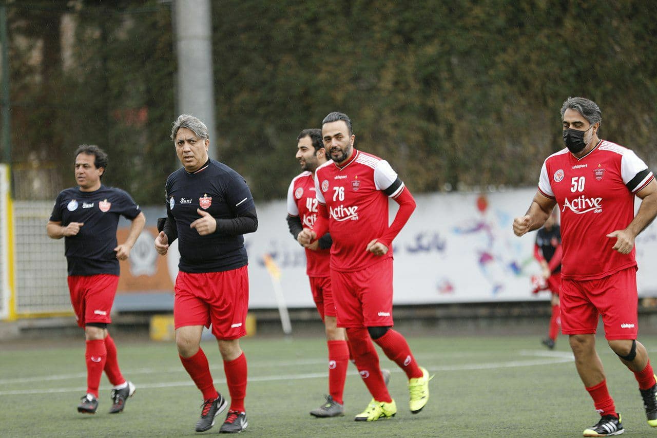 گزارش تصویری/ هنرمندان استقلال یک - هنرمندان پرسپولیس یک (سری دوم)