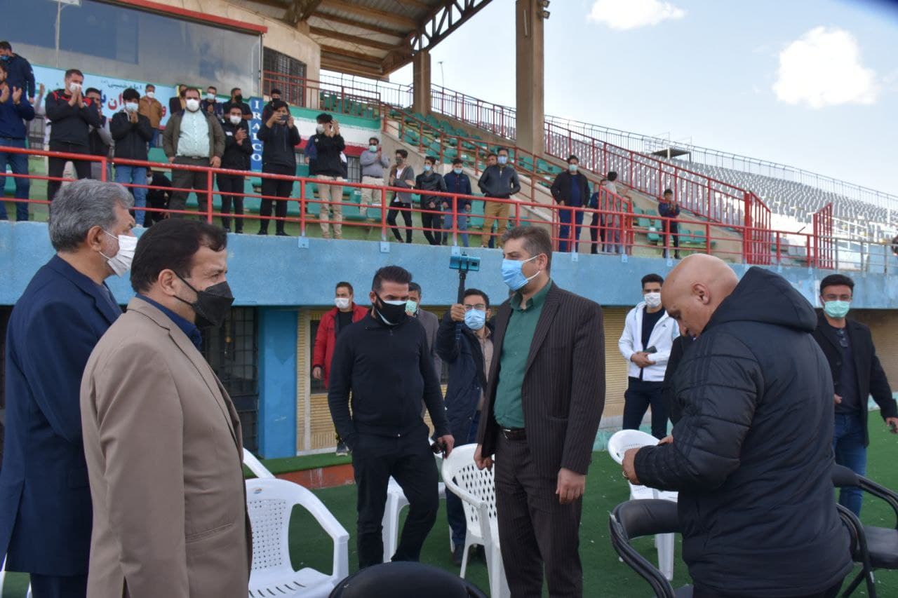 گزارش تصویری اختصاصی/ مراسم معارفه علیرضا منصوریان به عنوان سرمربی آلومینیوم اراک