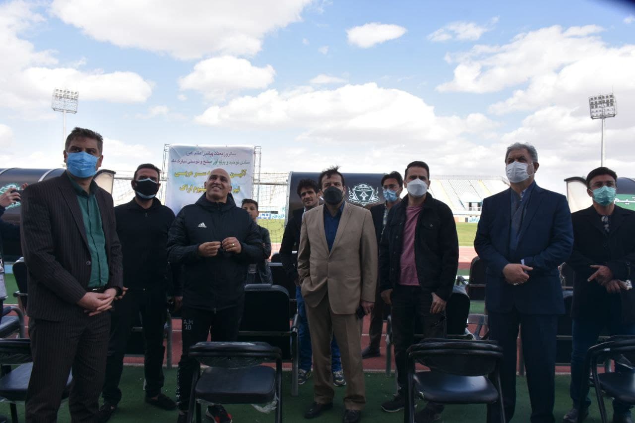 گزارش تصویری اختصاصی/ مراسم معارفه علیرضا منصوریان به عنوان سرمربی آلومینیوم اراک